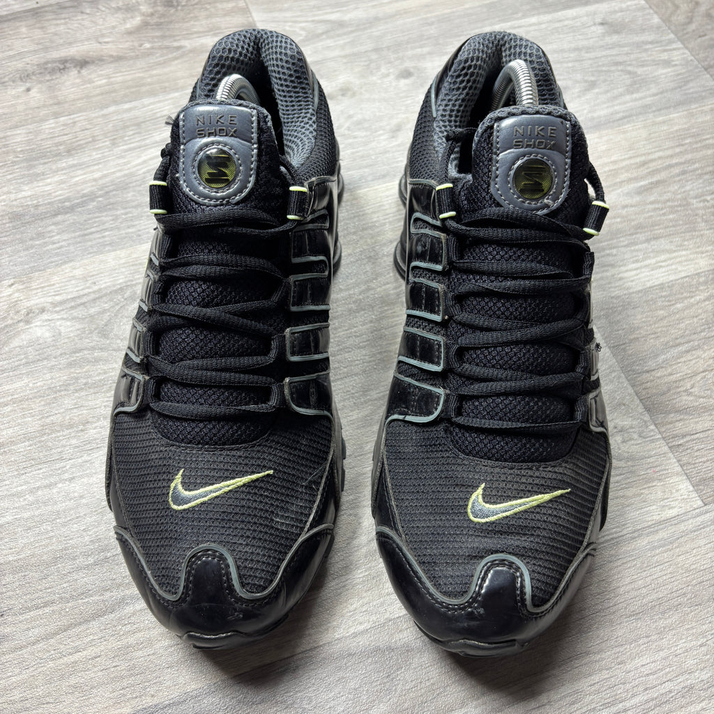 Nike Black Shox NZ UK 9