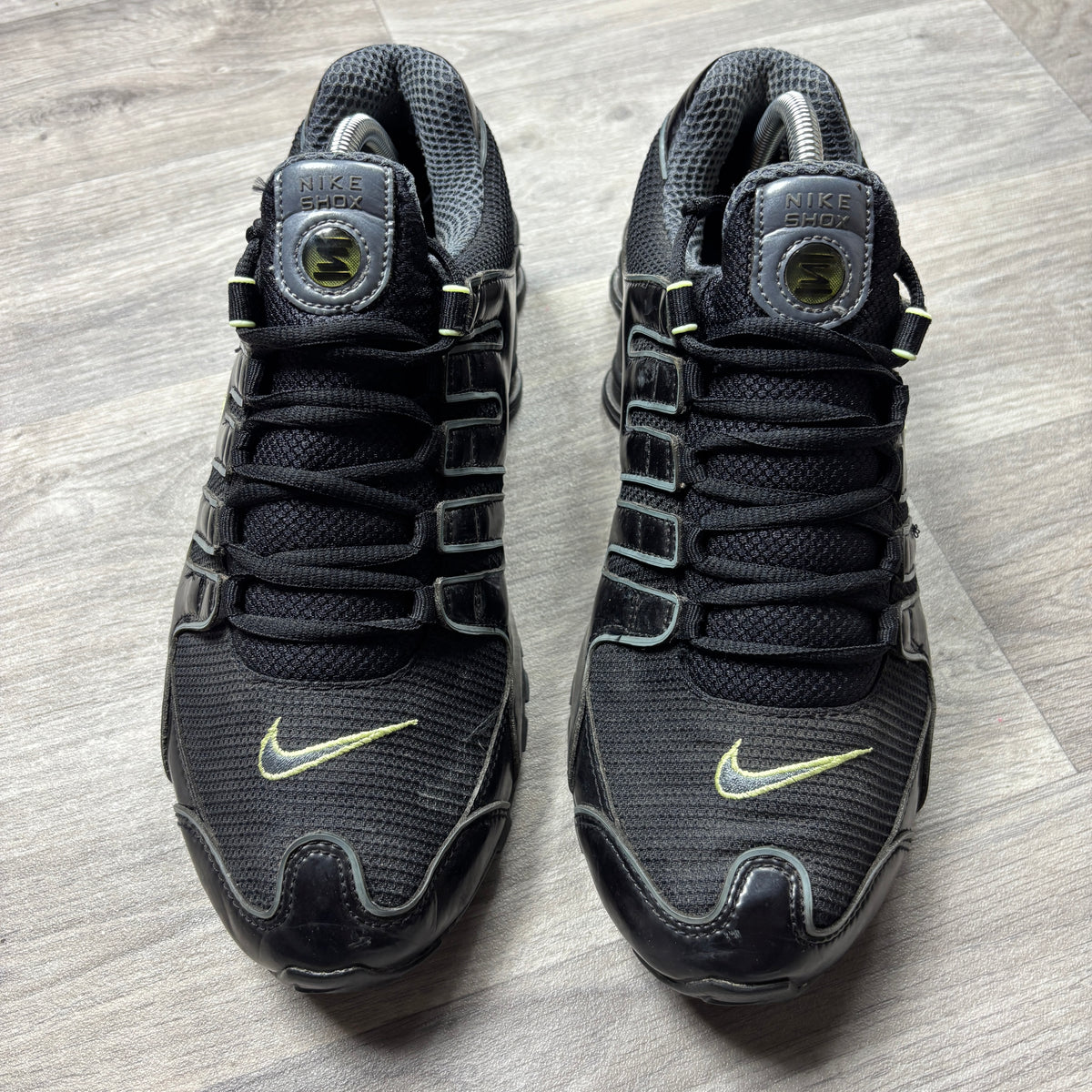 Nike Black Shox NZ UK 9