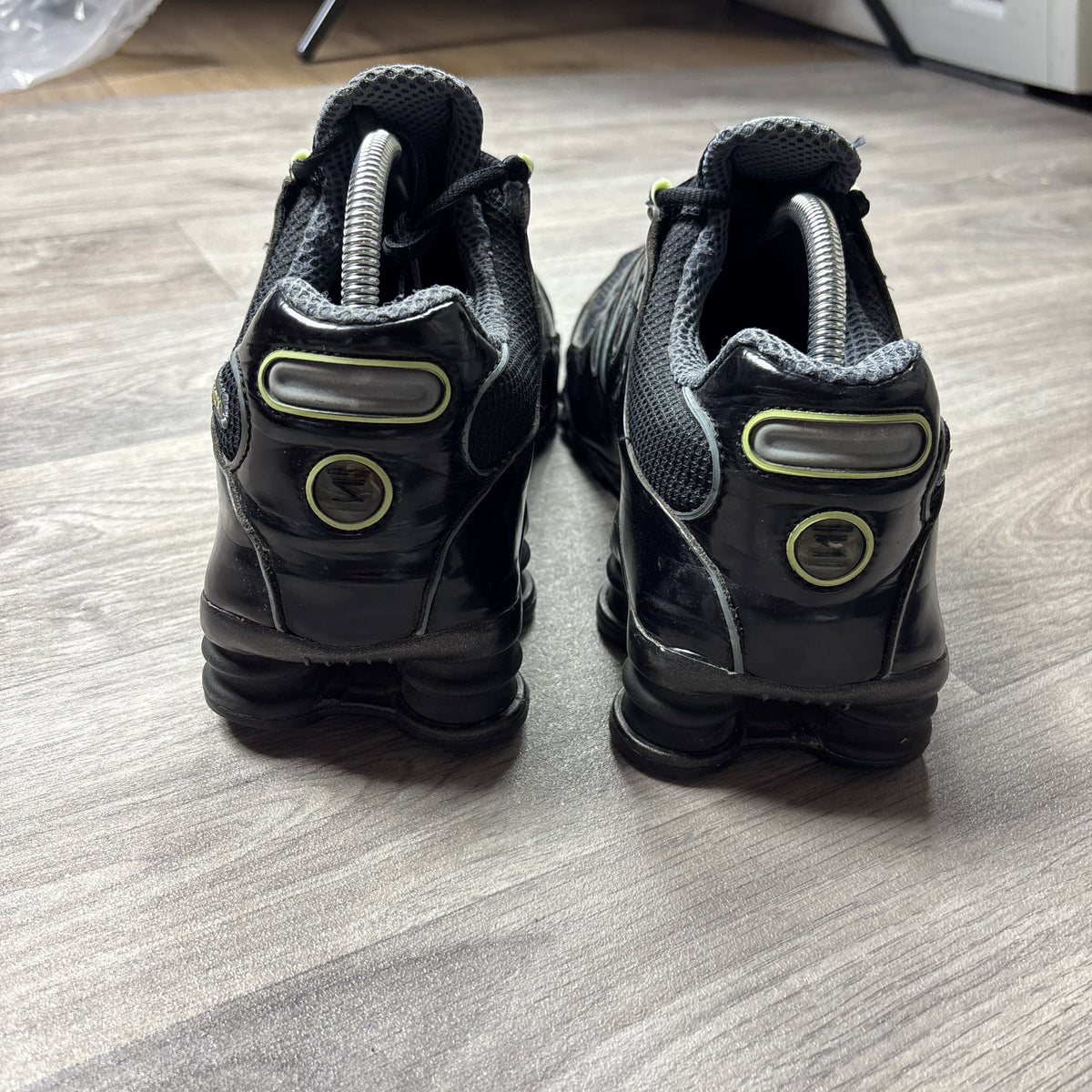 Nike Black Shox NZ UK 9