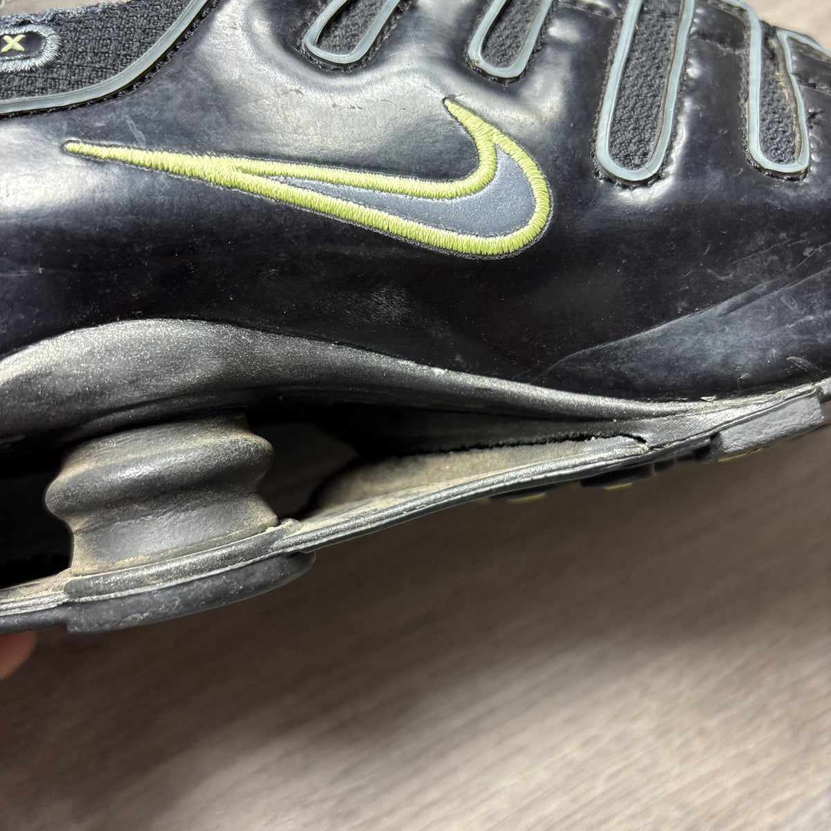 Nike Black Shox NZ UK 9