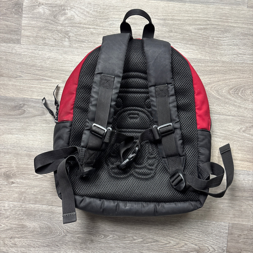 BAPE Backpack Baby Milo Red and Black
