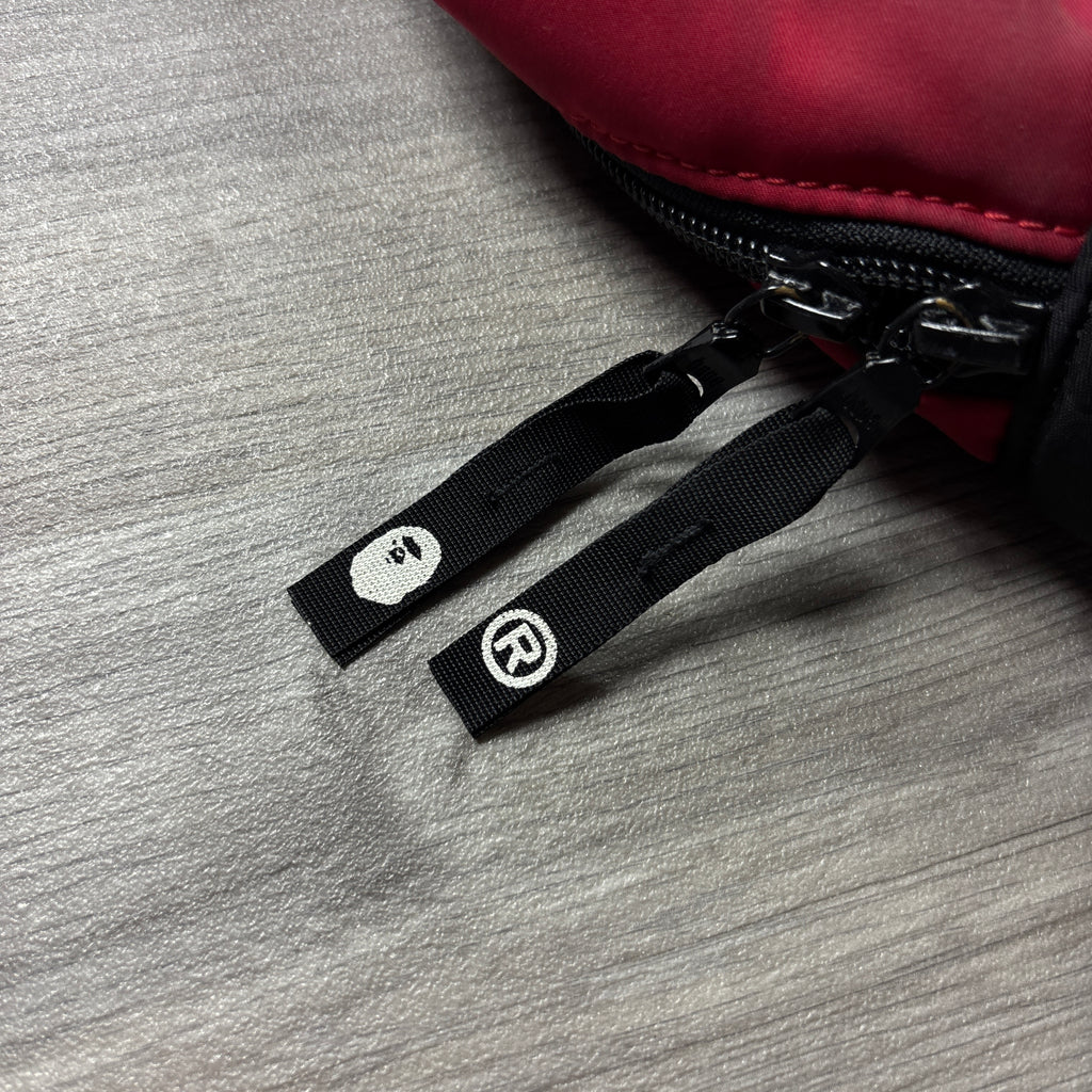 BAPE Backpack Baby Milo Red and Black