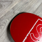 Supreme KAWS Chalk Logo Skateboard Deck (Red)