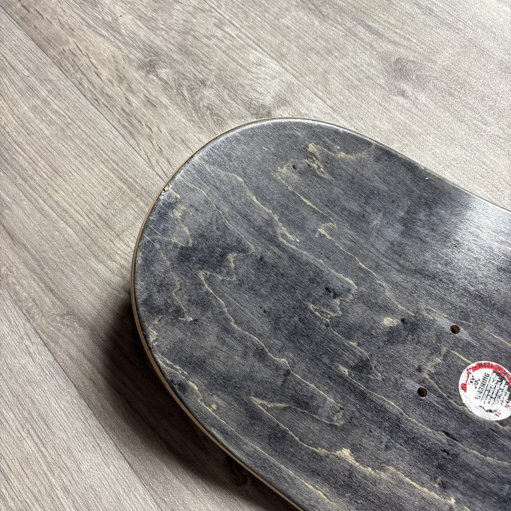 Supreme KAWS Chalk Logo Skateboard Deck (Black)