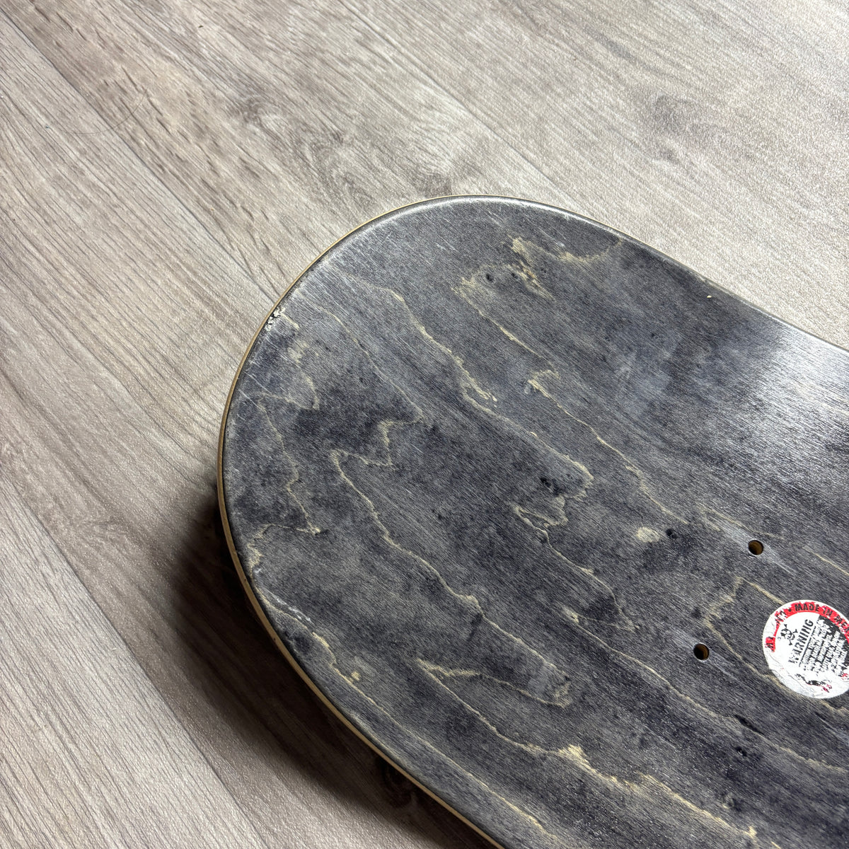 Supreme KAWS Chalk Logo Skateboard Deck (Black)