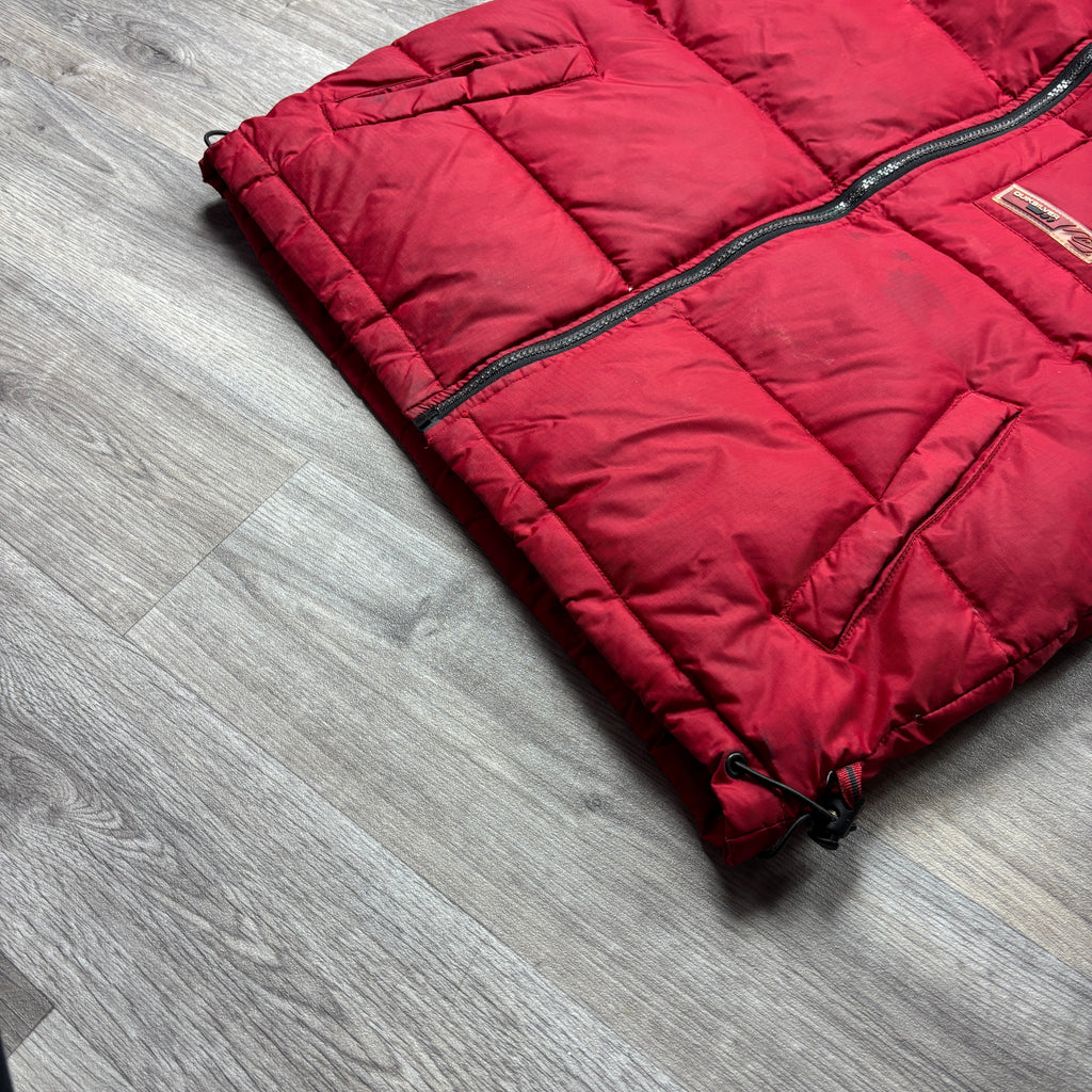 Vintage Quiksilver Red Gilet (S)