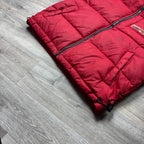 Vintage Quiksilver Red Gilet (S)