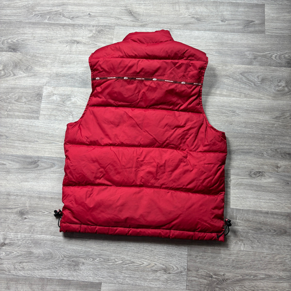 Vintage Quiksilver Red Gilet (S)