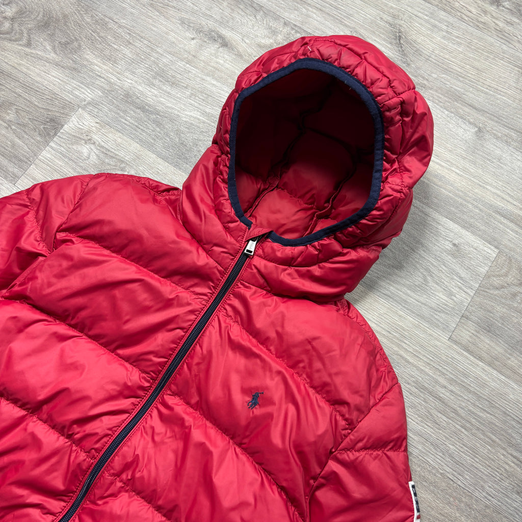 Polo Ralph Lauren Red Puffer Jacket (S)