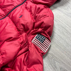 Polo Ralph Lauren Red Puffer Jacket (S)