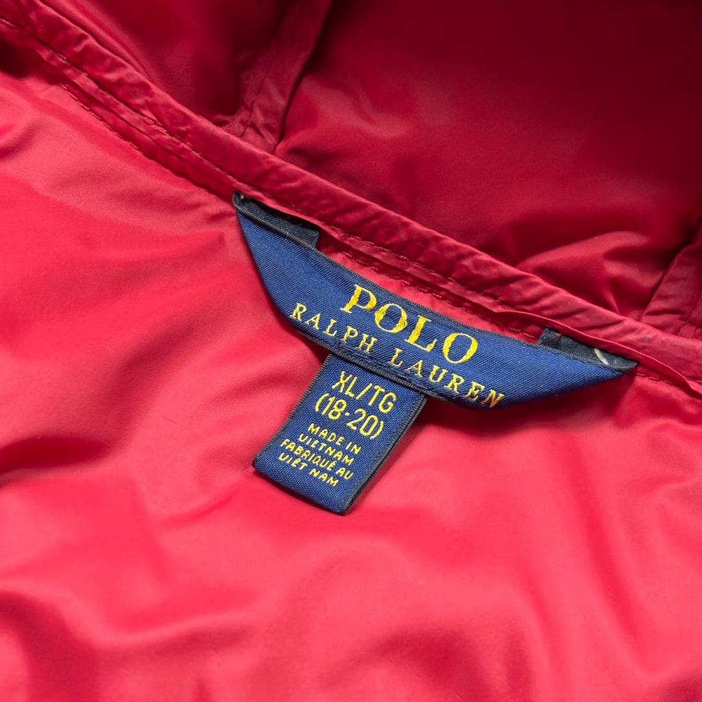 Polo Ralph Lauren Red Puffer Jacket (S)