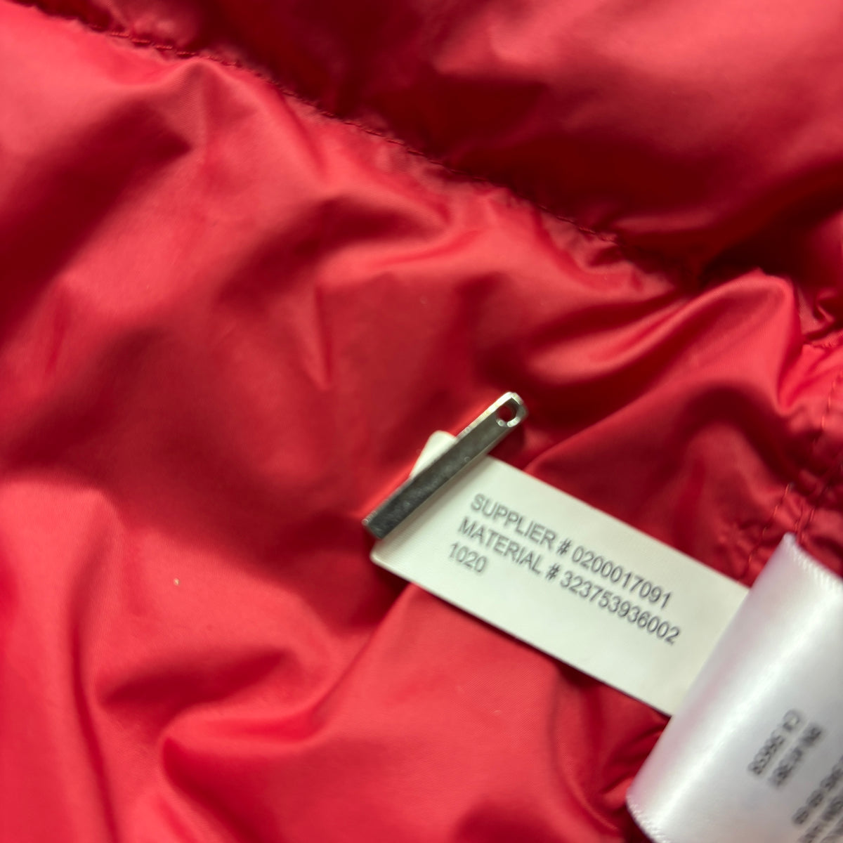 Polo Ralph Lauren Red Puffer Jacket (S)