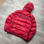 Polo Ralph Lauren Red Puffer Jacket (S)