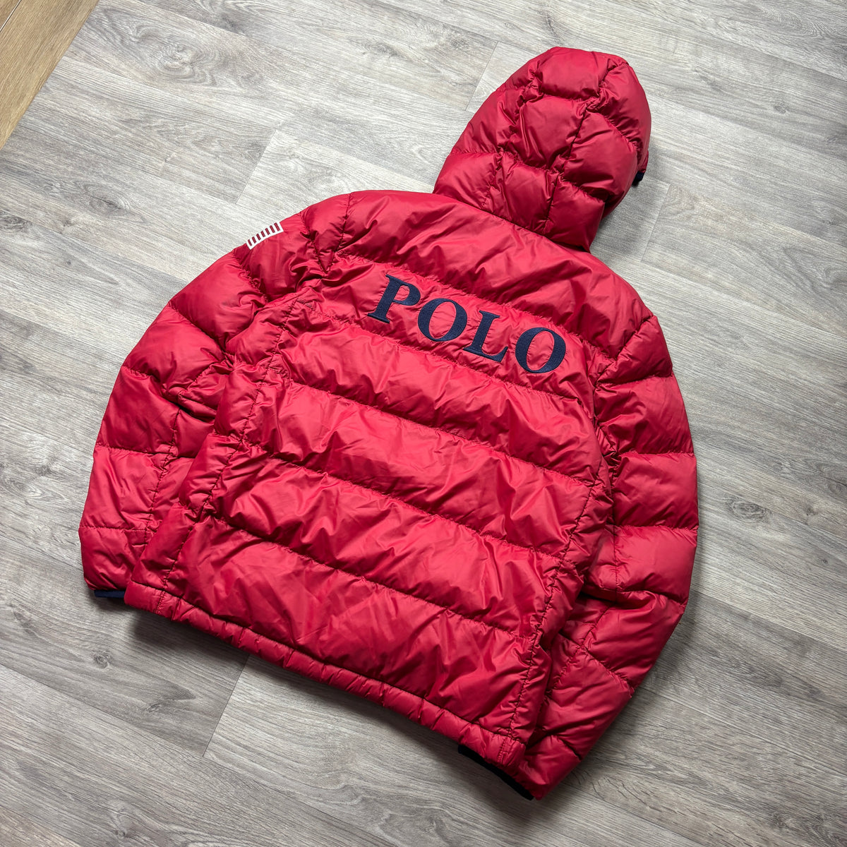 Polo Ralph Lauren Red Puffer Jacket (S)