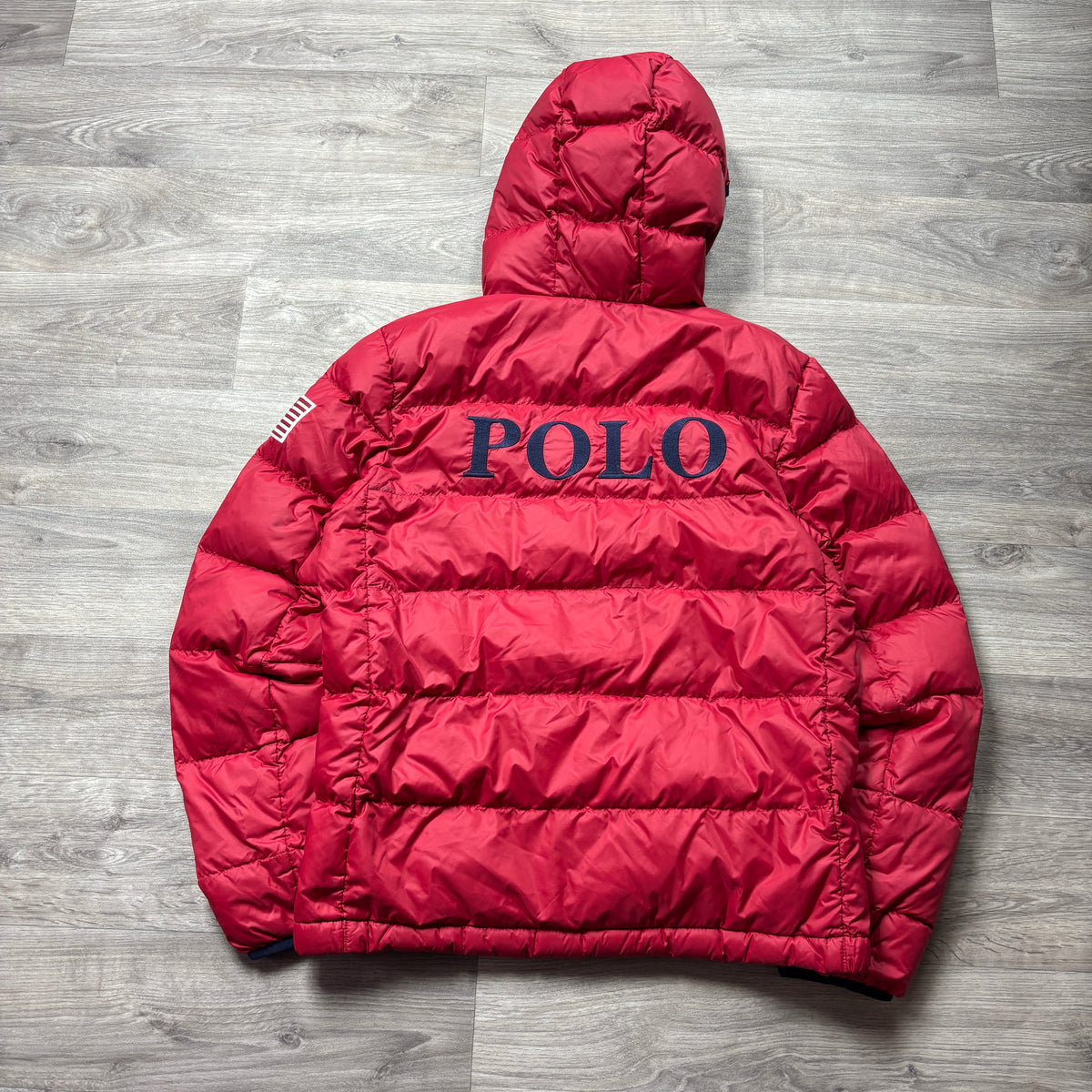 Polo Ralph Lauren Red Puffer Jacket (S)