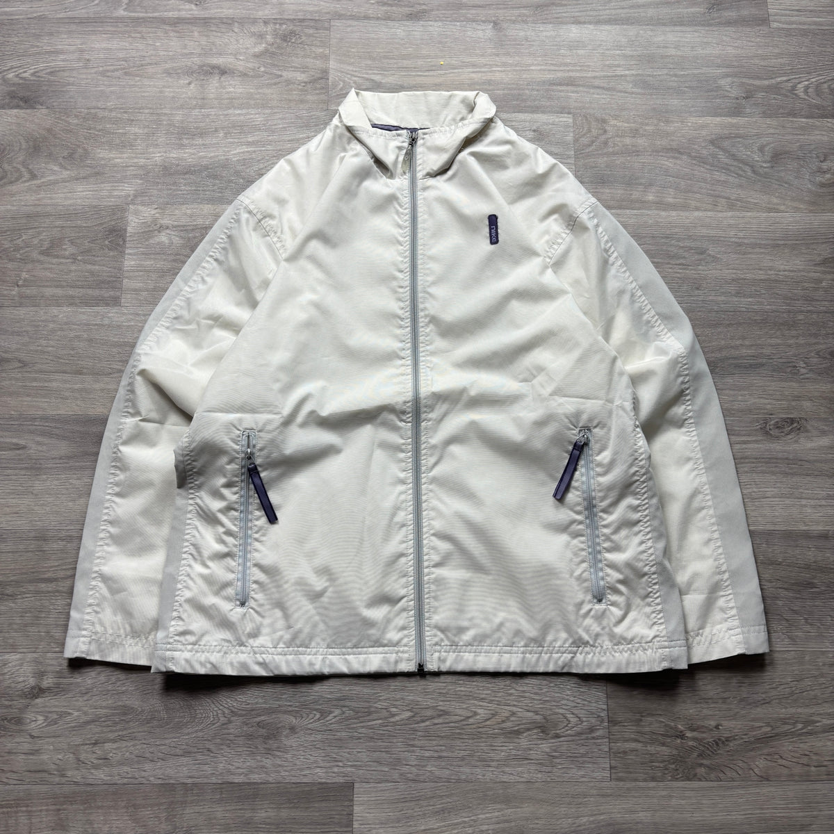 Vintage Nike Beige/Grey Jacket (XS)