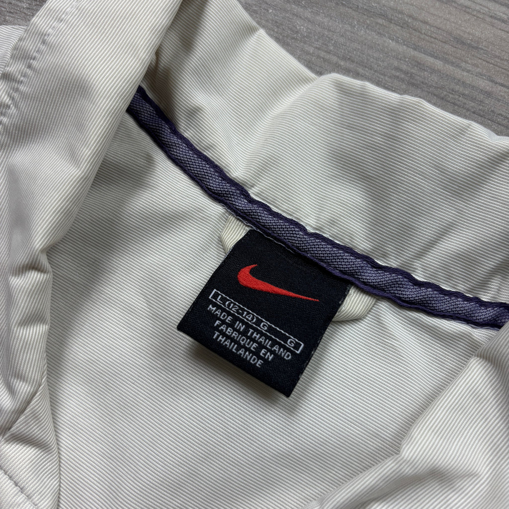Vintage Nike Beige/Grey Jacket (XS)
