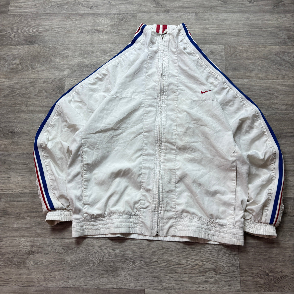 Vintage Nike White Jacket (M)