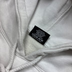 Stussy White Hoodie '3 Stars ' (M)