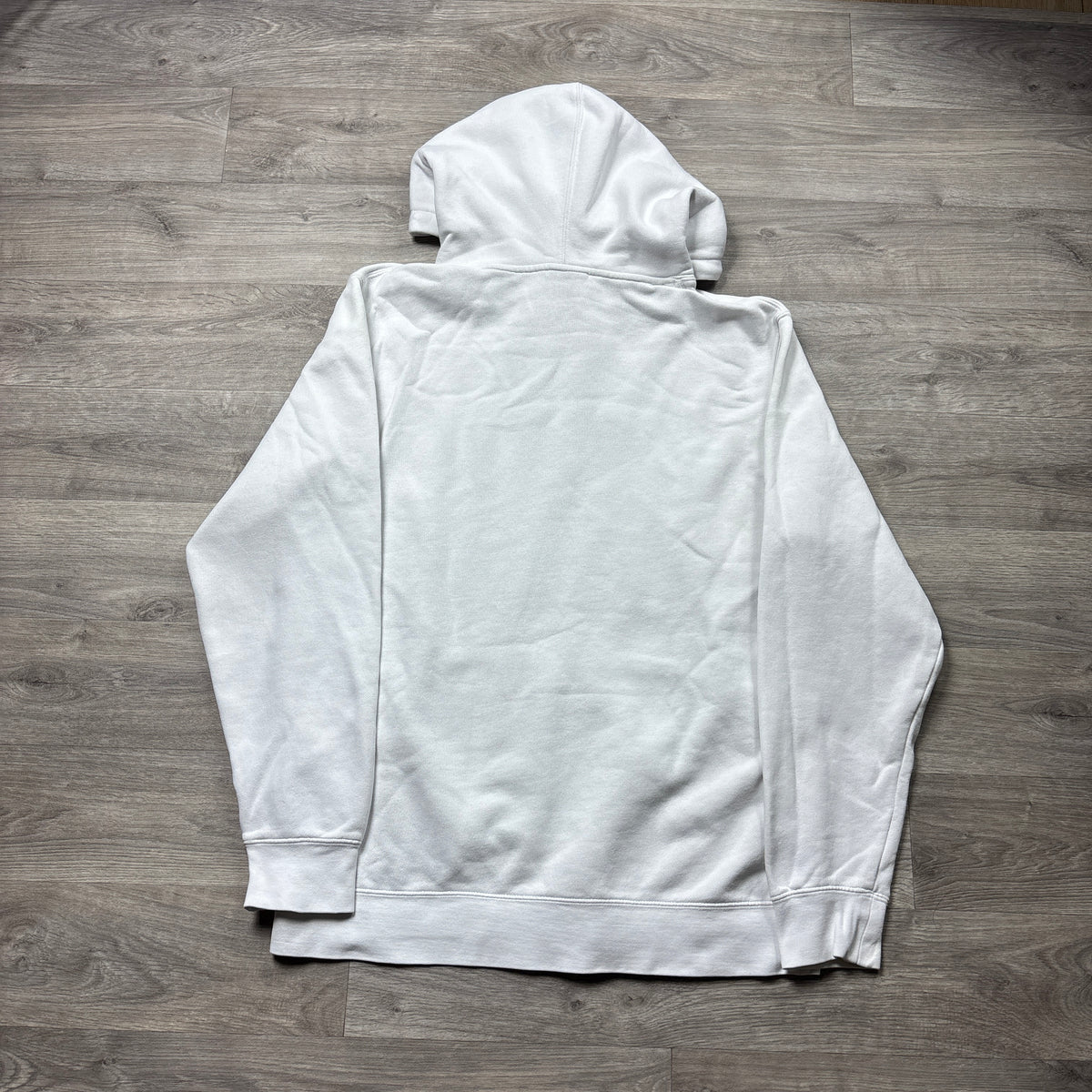 Stussy White Hoodie '3 Stars ' (M)