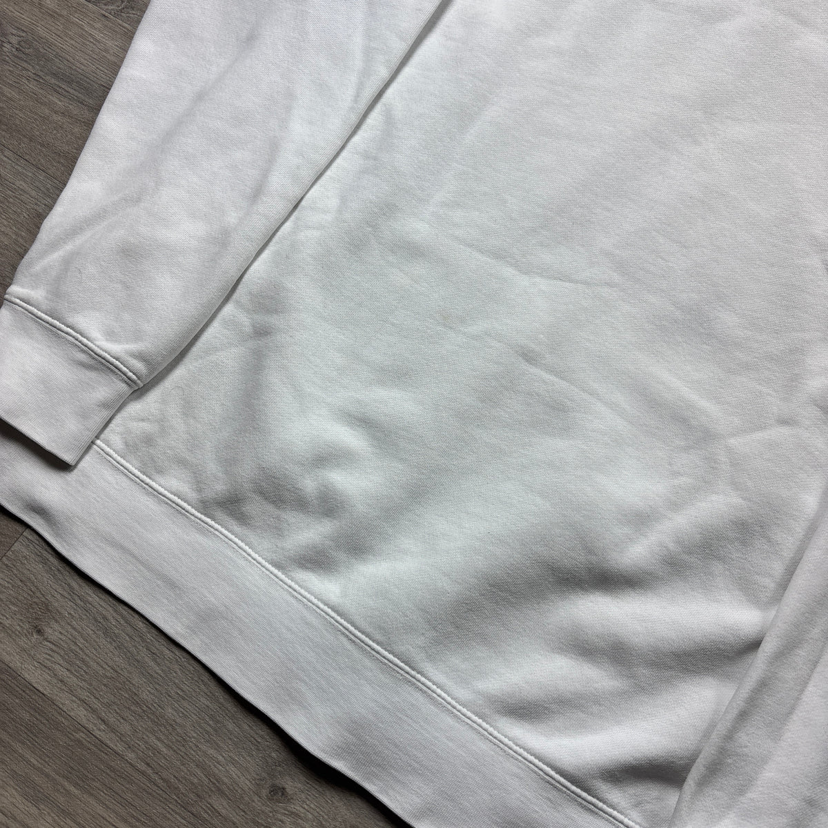 Stussy White Hoodie '3 Stars ' (M)