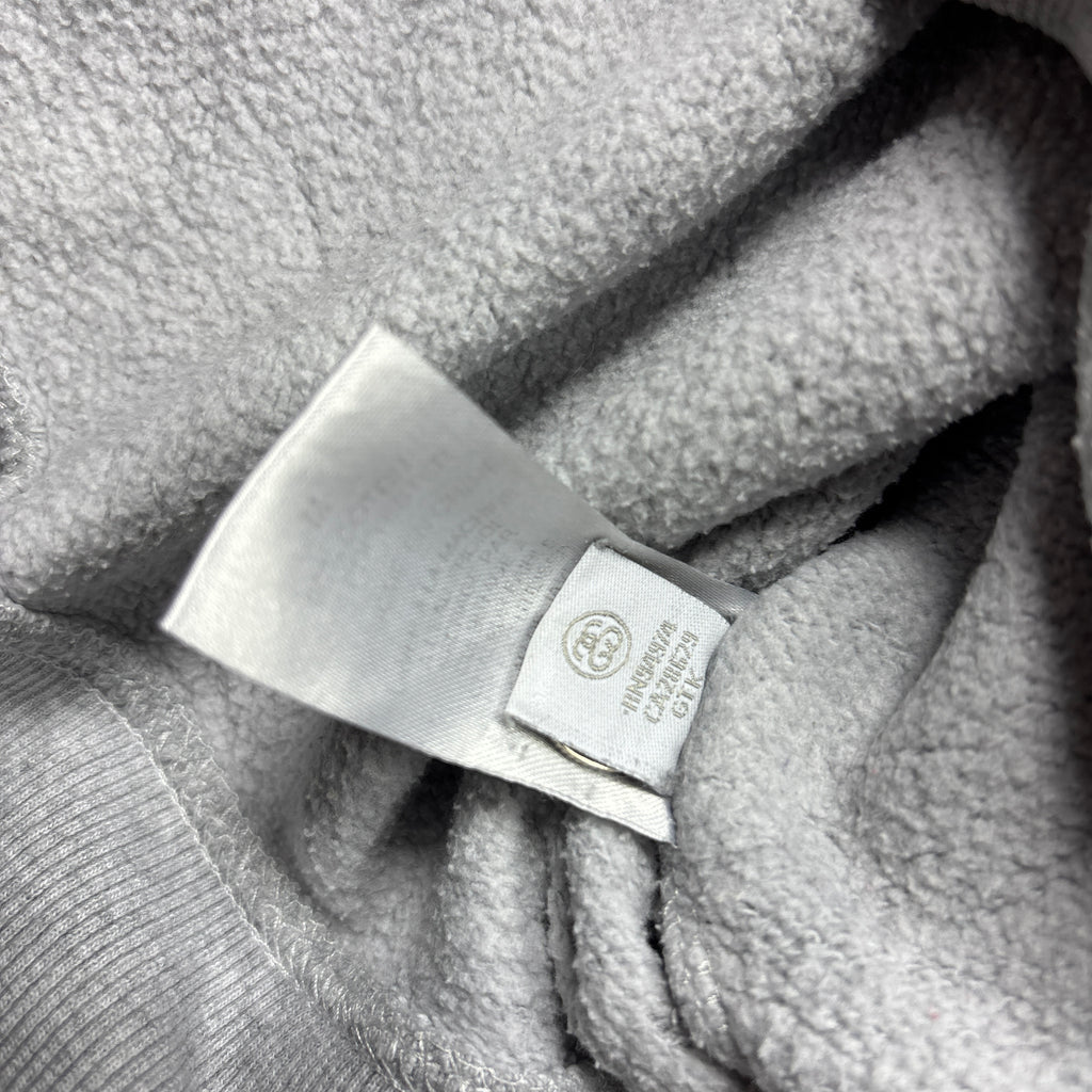 Stussy Grey Hoodie 'Man 8 Ball' (M)