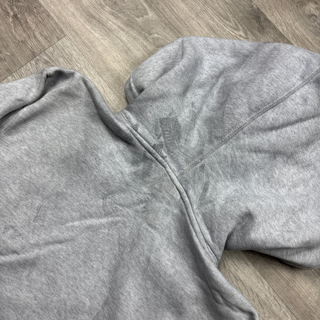 Stussy Grey Hoodie 'Man 8 Ball' (M)