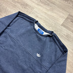 Vintage Adidas Navy Sweatshirt (M)