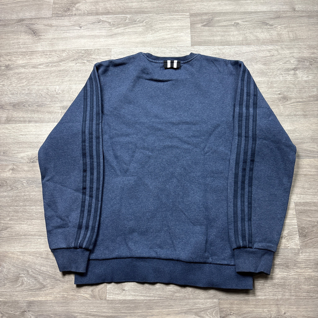Vintage Adidas Navy Sweatshirt (M)