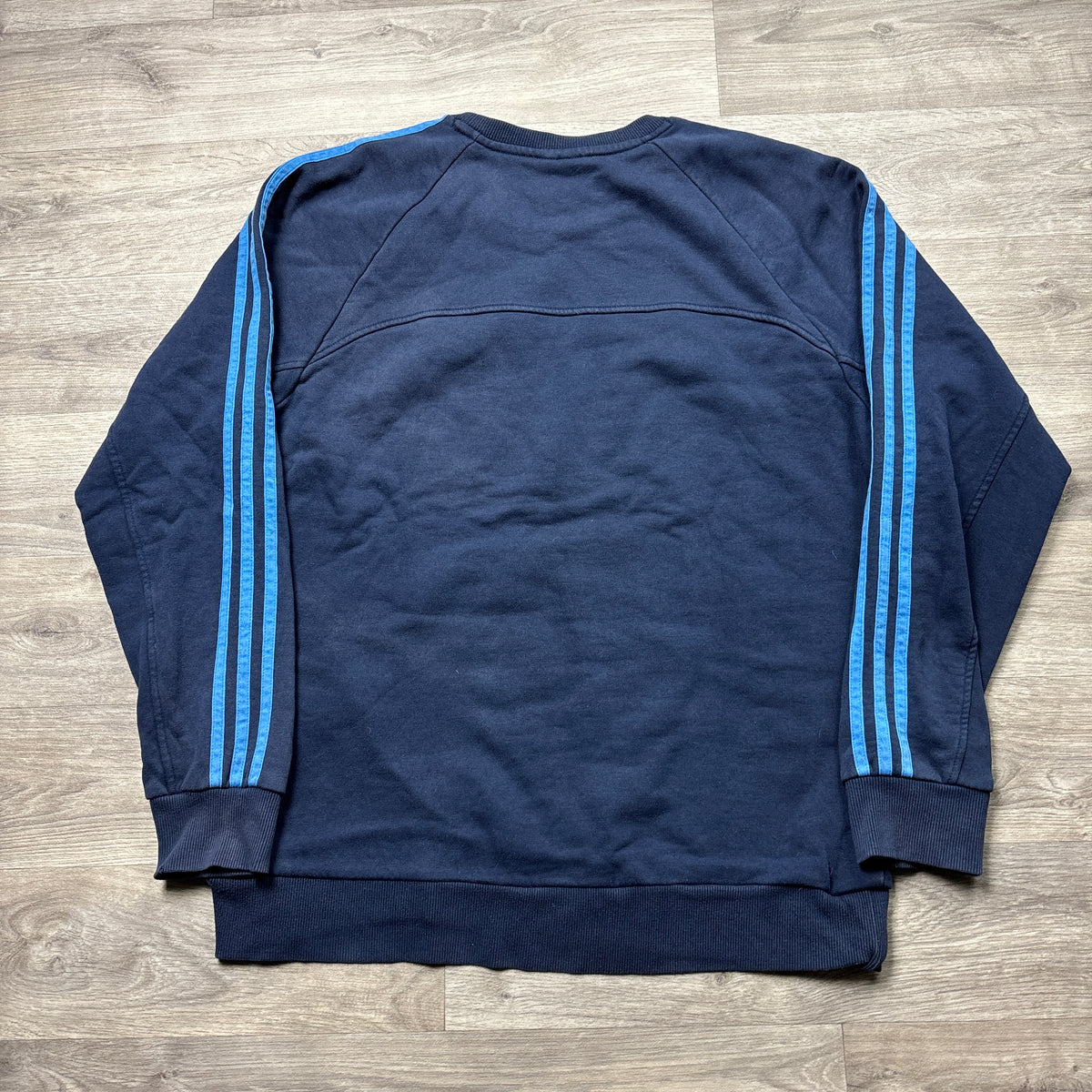 Vintage Adidas Essentials Navy Sweatshirt (L)
