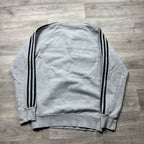 Vintage Adidas Essentials Grey Sweatshirt (S)