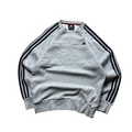 Vintage Adidas Essentials Grey Sweatshirt (S)