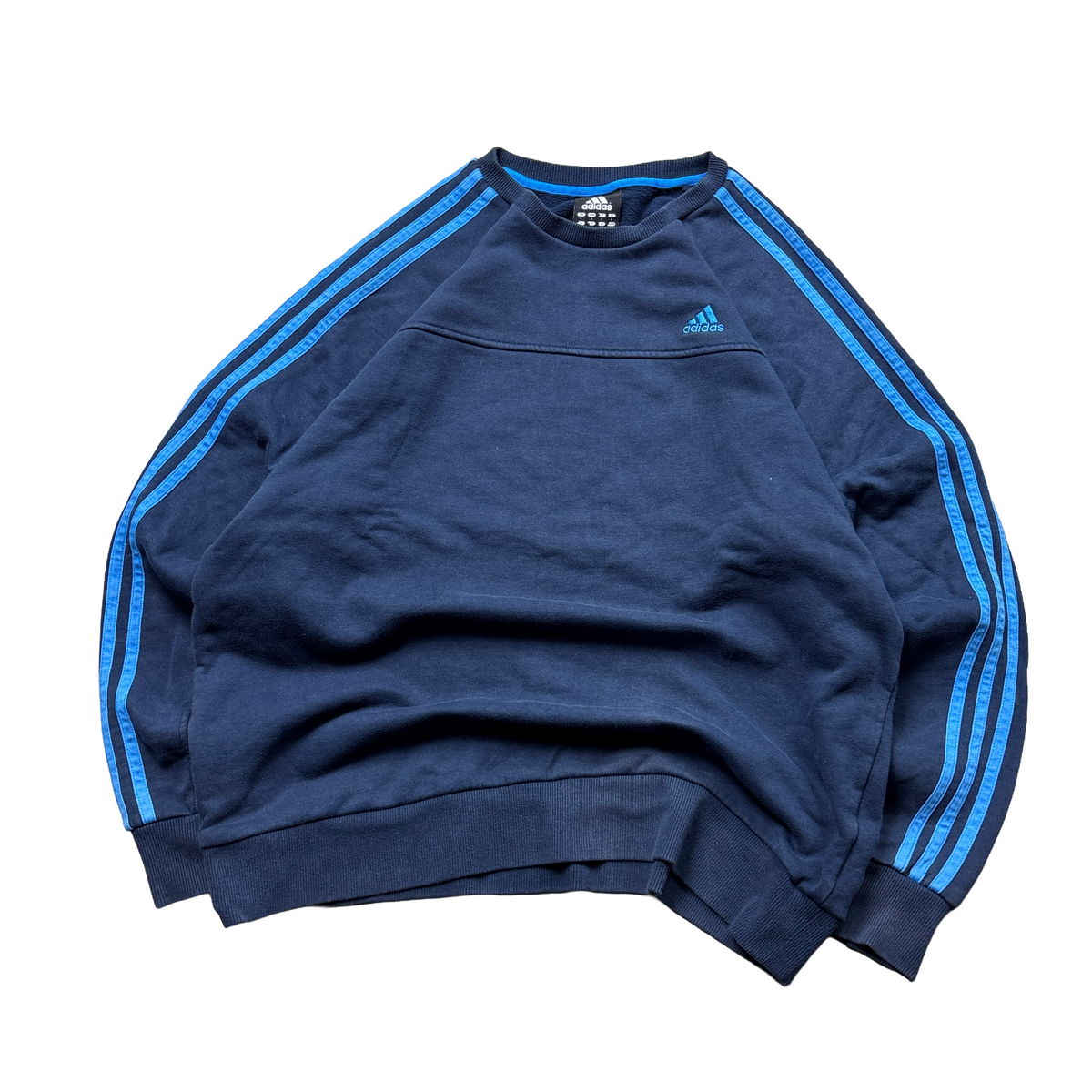 Vintage Adidas Essentials Navy Sweatshirt (L)