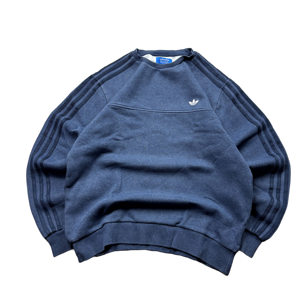 Vintage Adidas Navy Sweatshirt (M)