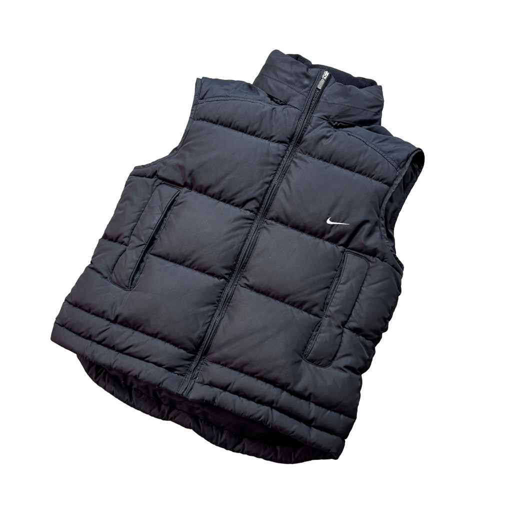 Vintage Nike Black Gilet (XS)
