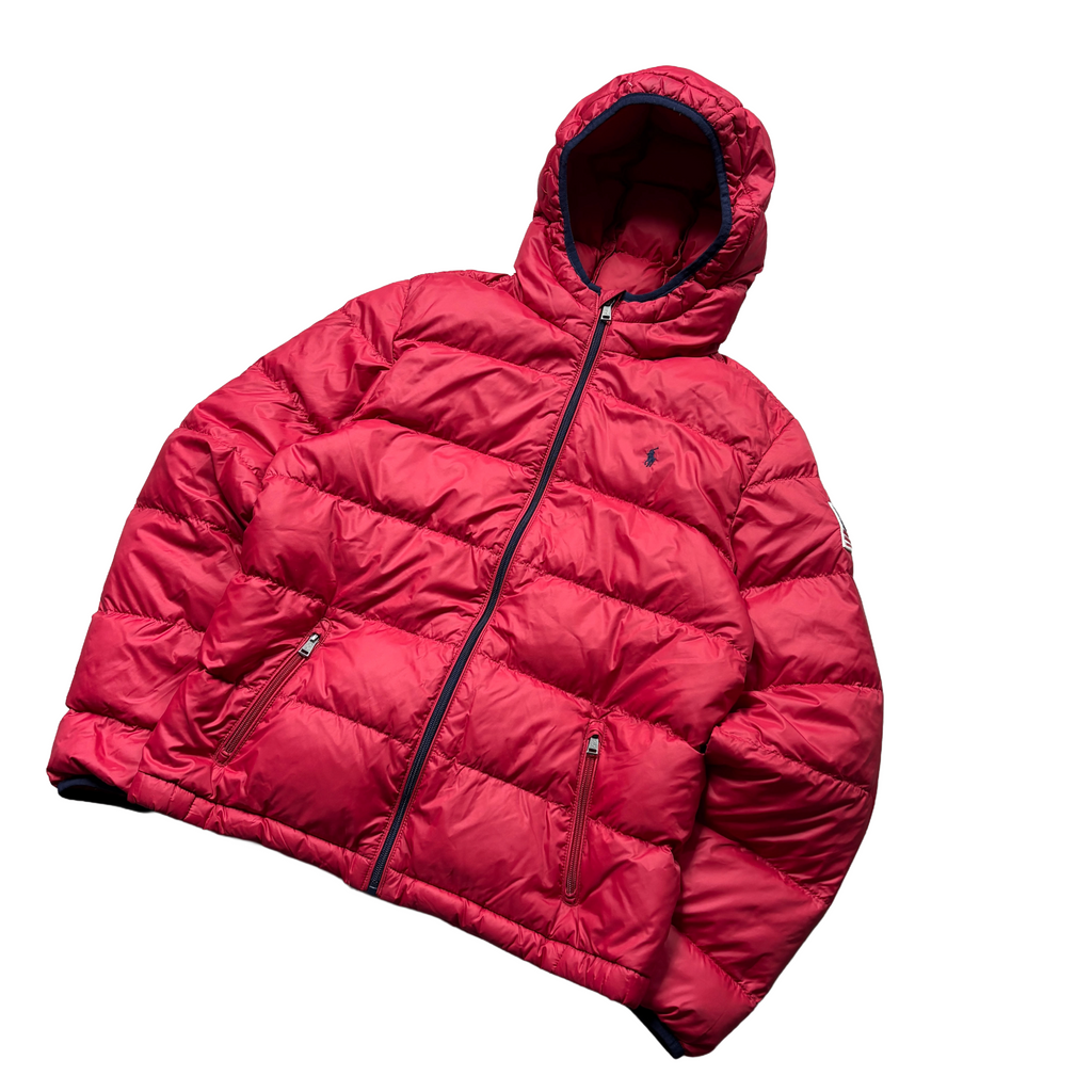 Polo Ralph Lauren Red Puffer Jacket (S)