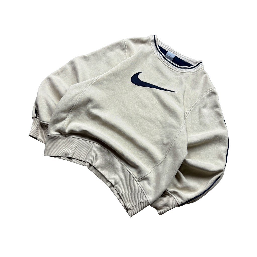 Vintage Nike Cream Sweatshirt (XS)