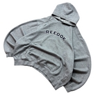 Vintage Reebok Grey Hoodie (XL)