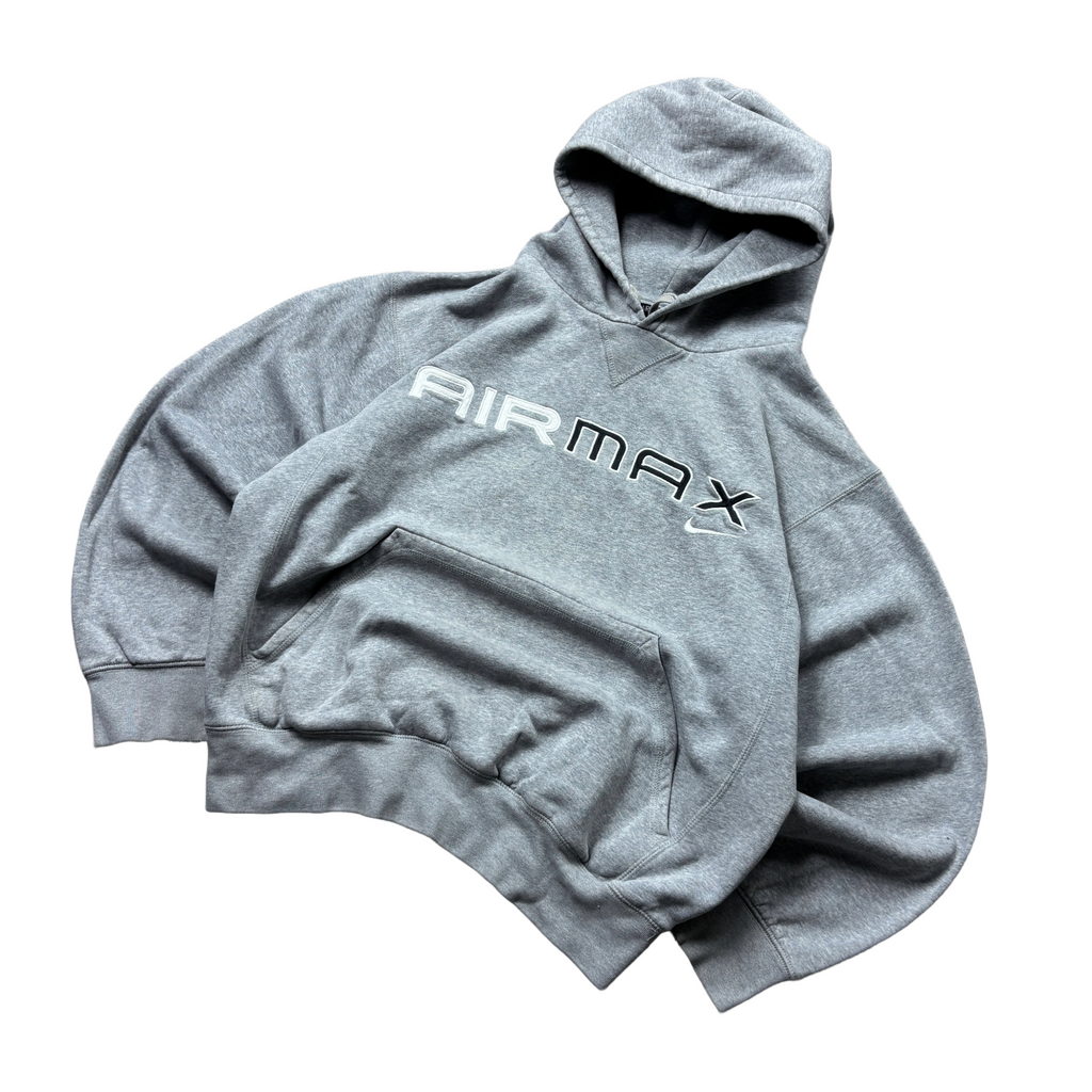 Vintage Nike Grey 'AIR MAX' Hoodie (S)