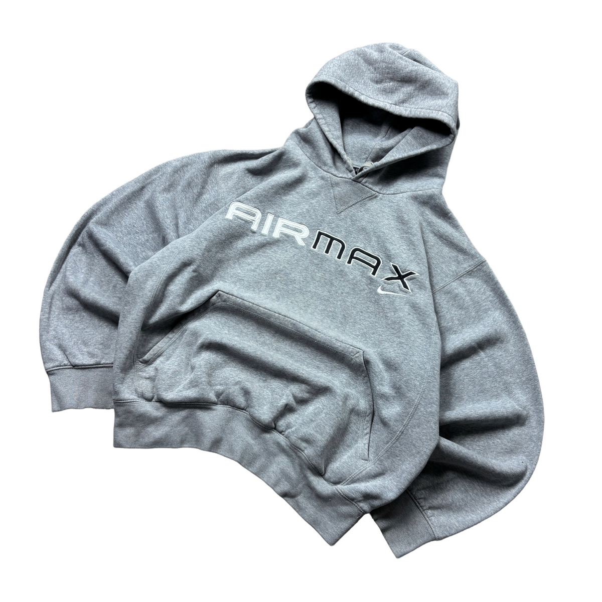 Vintage Nike Grey 'AIR MAX' Hoodie (S)