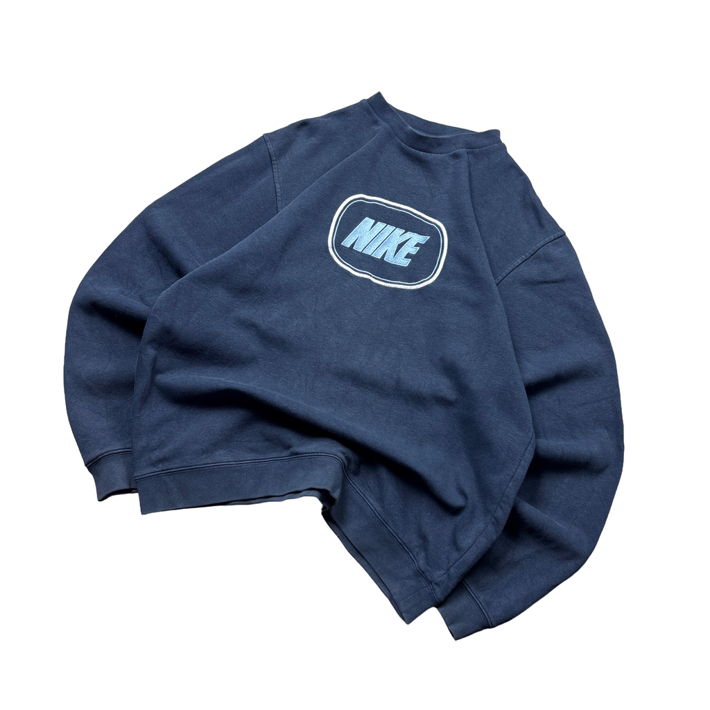 Vintage Nike Navy Sweatshirt (S)