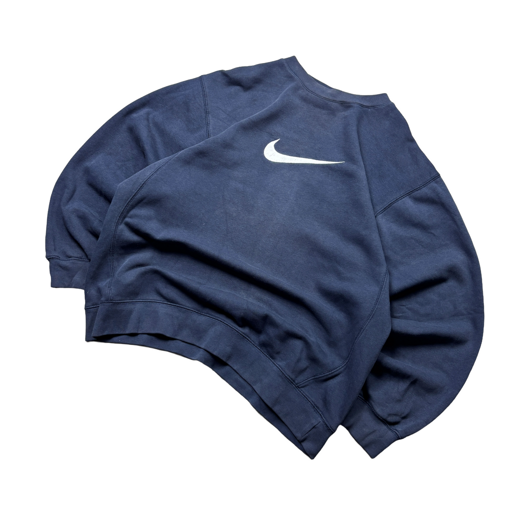 Vintage Nike Navy Sweatshirt (XS)